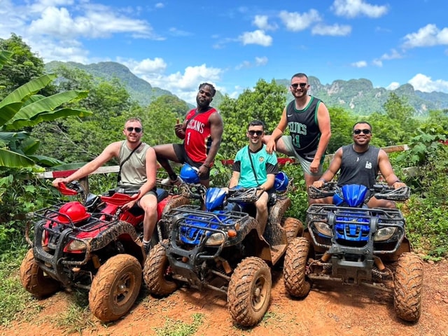 Krabi: Half-Day Blue Lagoon Kayaking at Klong Srakaew & ATV