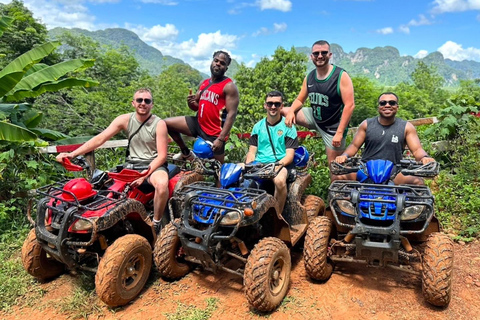 Krabi: Half-Day Blue Lagoon Kayaking at Klong Srakaew & ATV Half-Day Kayaking at Klong Srakaew with ATV