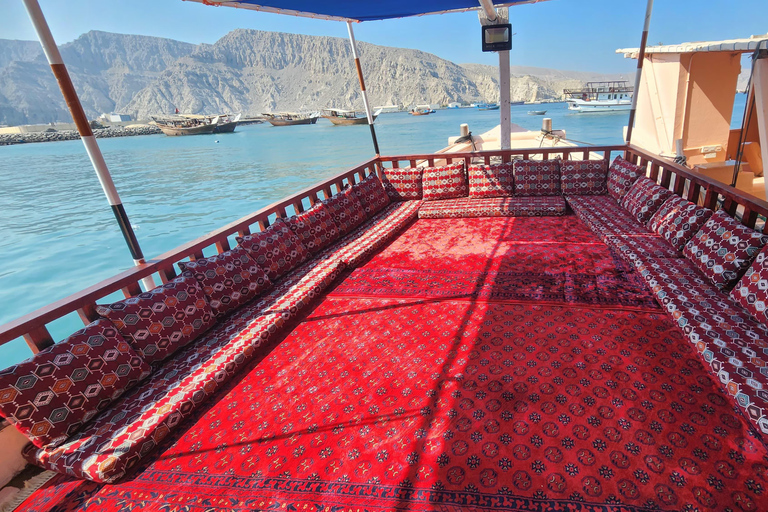 Khasab: Half-Day Dhow Cruise, Dolphin Watching, & Snorkeling