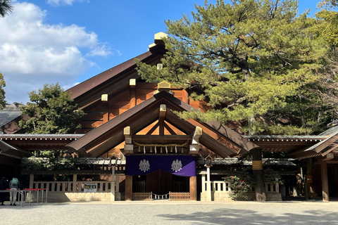 Nagoya: Atsuta Shrine & Arimatsu Shibori Workshop Tour