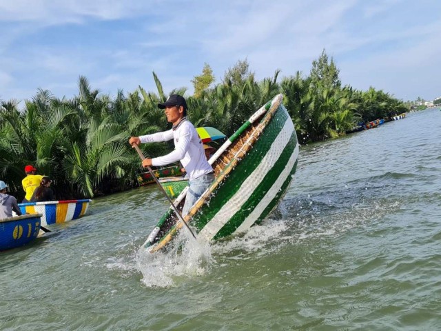 Visit Hoi An Basket Boat Ride Includes Two-way Transfers in Hoi An