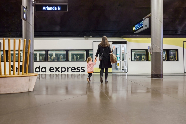 Stockholm: treintransfer tussen City en Arlanda Airport