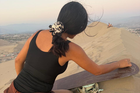 Huacachina: Hike to the top and enjoy sandboarding at sunset