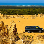 Perth to the Pinnacles with 4WD desert drive & sandboarding