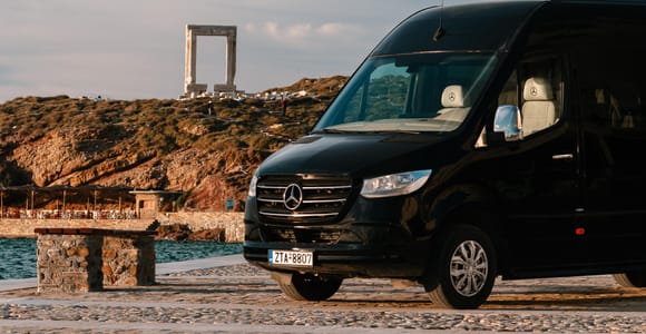 Naxos: Private transportation from port/airport to your hotel