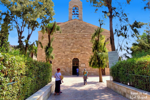 From Amman: Madaba, Mount Nebo & Dead sea Or Baptism Site Amman: Madaba, Mount Nebo & Dead Sea Tour( Swim & Lunch)