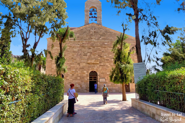 From Amman: Madaba, Mount Nebo & Dead sea Or Baptism Site Amman: Madaba, Mount Nebo & Dead Sea Tour( Swim & Lunch)