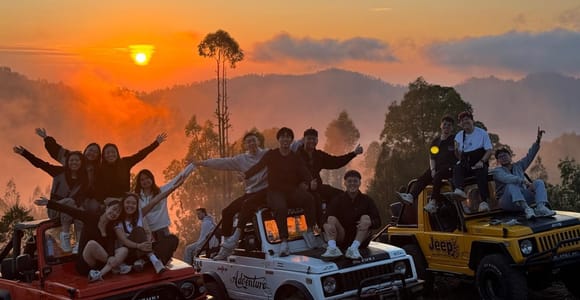 Mount Batur: Sunrise Jeep Tour, Breakfast, Hot Spring Option