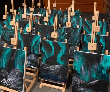 Rovaniemi: Oficina privada de pintura PAINT & SIP