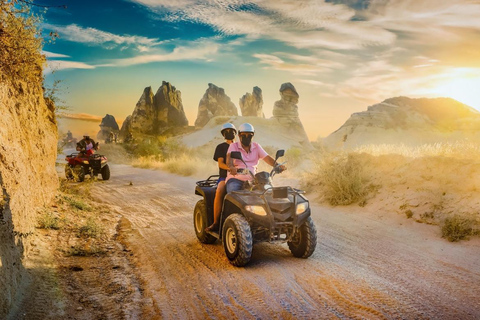 Cappadocia: Sunset ATV Adventure with Hotel Pickup