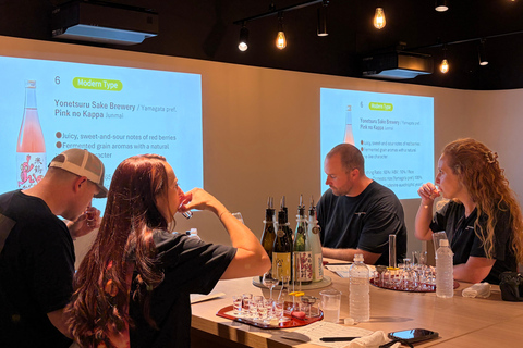 12 types of Sake Tasting in Kyoto