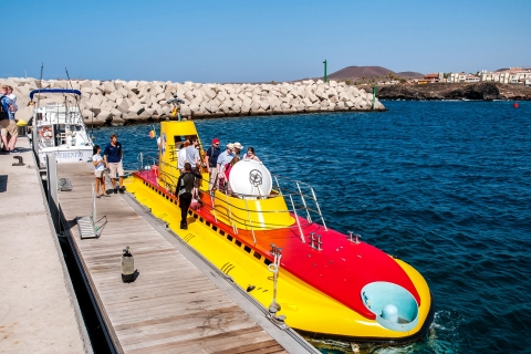 Teneryfa: nurkowanie źółtą łodzią podwodnąTeneryfa 50min Nurkowanie w łodzi podwodnej