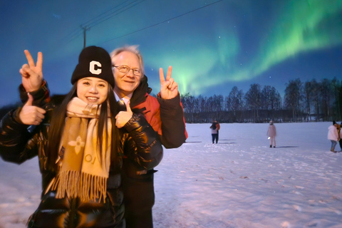 روفانييمي: مطاردة الشفق القطبي الشمالي مع خدمة التوصيل من الفندق