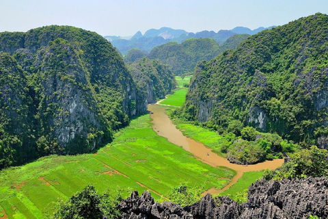 Ha Noi: Ninh Binh / Hoa Lu - Trang An - Mua Cave / CyclingFRIENDLY TRAVEL HOA LU - TRANG AN-MUA CAVE WITH BUFFET LUNCH