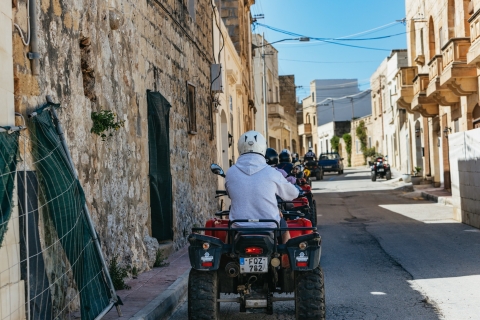 Desde Malta: tour de día completo en quad por Gozo con almuerzo y paseo en barcoQuad para 2 personas