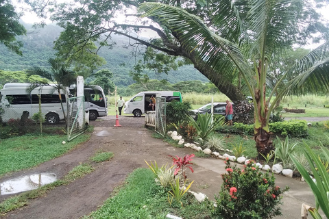Jardin d&#039;orchidées de Nadi, randonnée dans les cascades avec source d&#039;eau chaude et bain de boueFidji Marriott/Queens Wharf Lautoka/Prise en charge au Tanoa Waterfront
