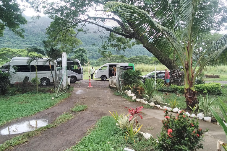 Jardin d&#039;orchidées de Nadi, randonnée dans les cascades avec source d&#039;eau chaude et bain de boueFidji Marriott/Queens Wharf Lautoka/Prise en charge au Tanoa Waterfront