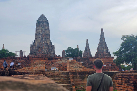 Pattaya: Viagem de 1 dia para Ayutthaya com tour particular de cauda longa