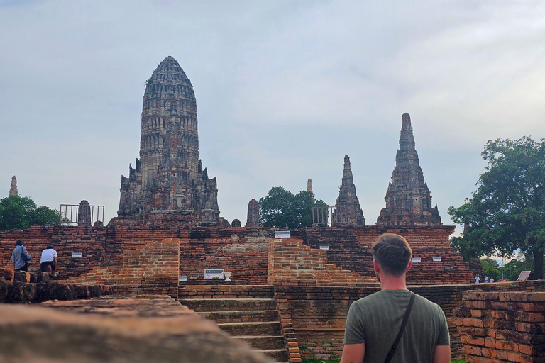 Pattaya : Excursion d&#039;une journée à Ayutthaya avec visite privée à bord d&#039;une longue queue