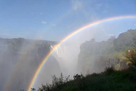 Victoria Falls: Guided Tour, Sunset Cruise, and Dinner