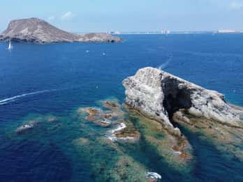 La Manga: Båttur over to hav til Isla Grosa og Islote Farallón