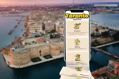 Tarente : Guide numérique réalisé avec un Local pour votre visite