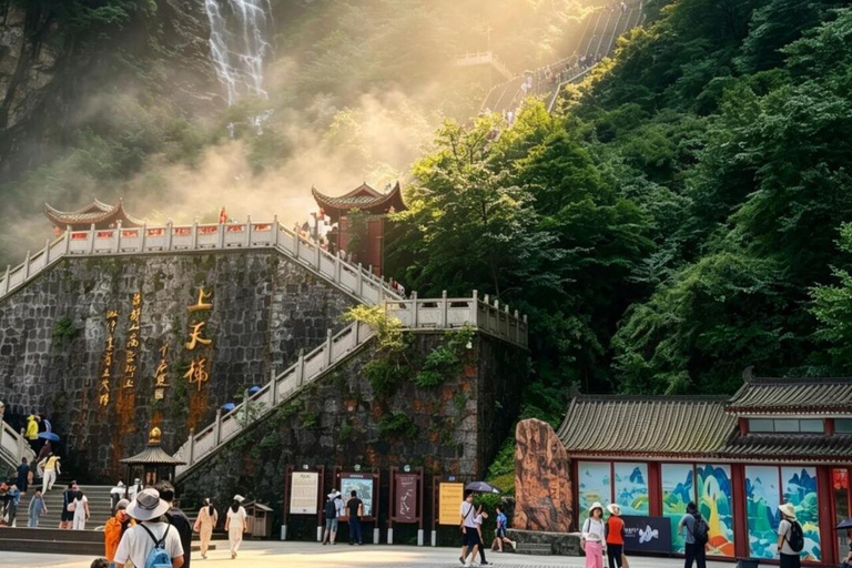 Tianmen Mountain, 72 Qilou Ticket, 0.5/1 Day Plan 72 Wonder Towers Ticket