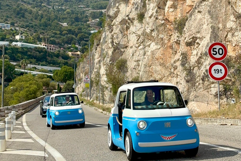 Nice: Self-Drive electric Car with Guide and Scenic Views