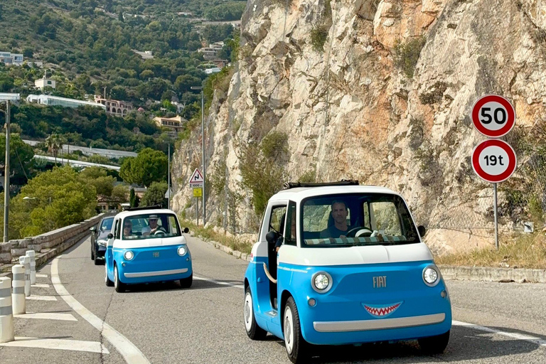 Nice: Self-Drive electric Car with Guide and Scenic Views