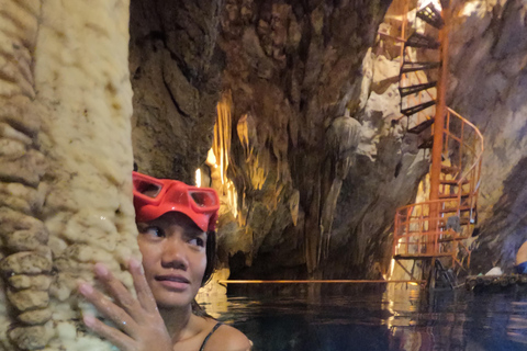 Coron: Pukaway Underground Cave Cenote & Island Hopping Tour