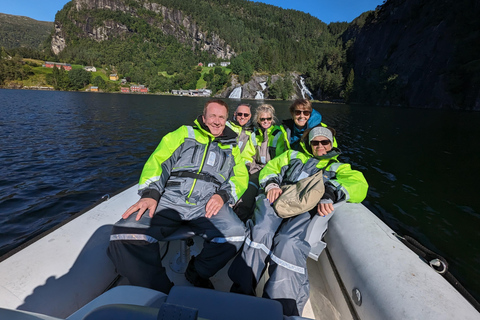 Bergen: Fiord Bergen łodzią Zodiac lub łodzią pontonową