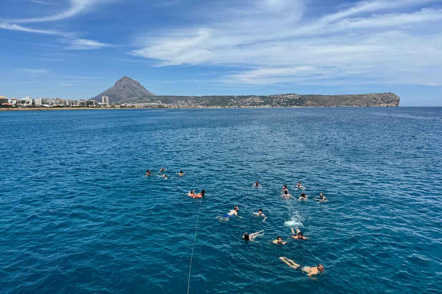 From Dénia/Jávea: Cala Blanca Boat Trip with Jet Ski & Lunch