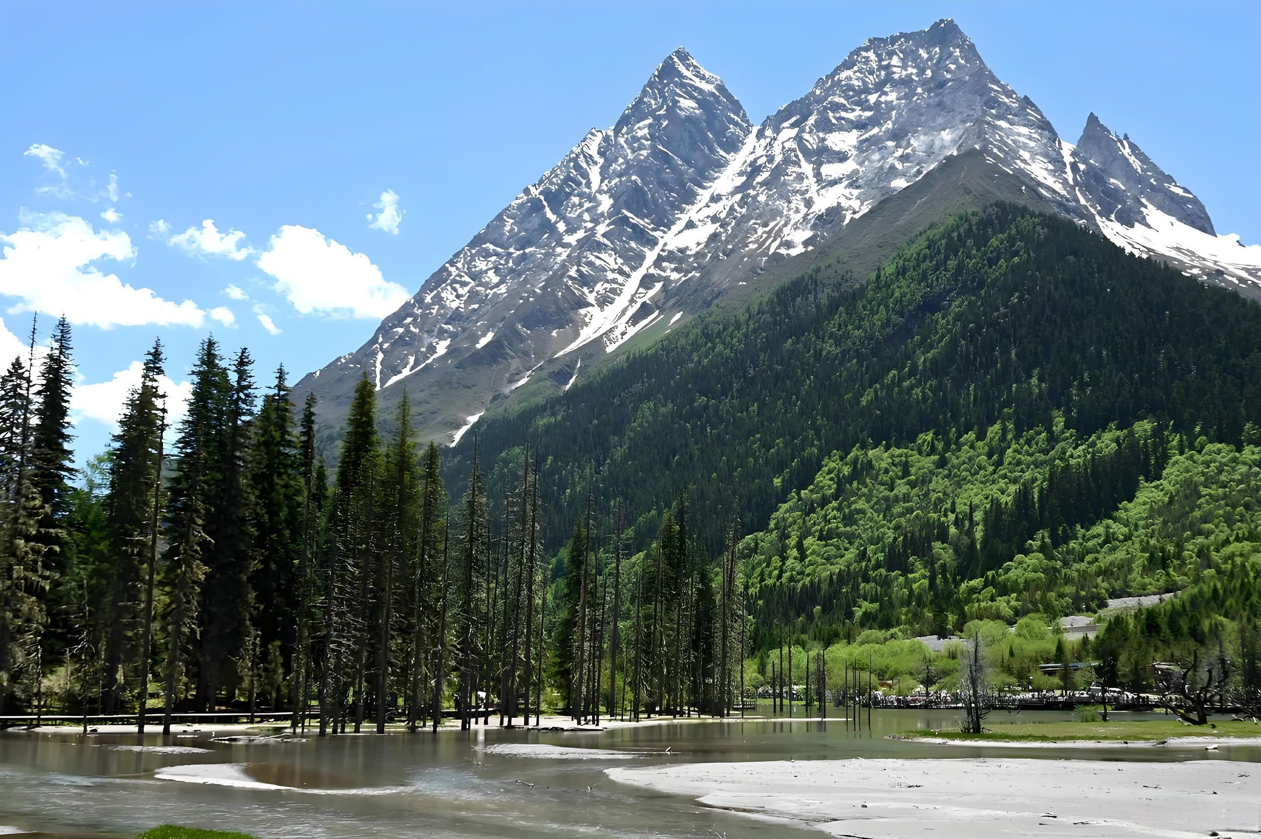 Sichuan: Ticket für das malerische Gebiet des Siguniang-Berges