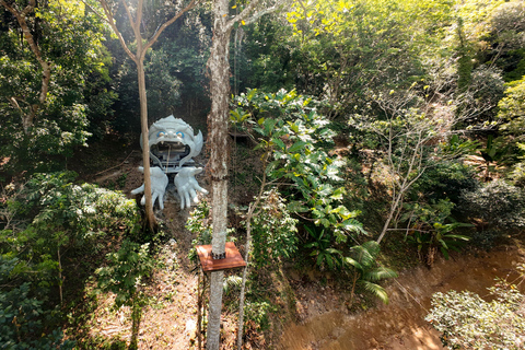 Phuket: Flying Hanuman Zipline Adventure SD4: Epic Adventure with Elephant Jungle