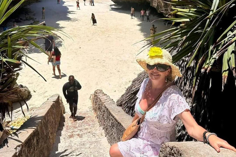 Zanzibar: Jozani Forest, Maalum Cave & Mtende Beach Tour Private Tour with Hotel Pickup (South Zanzibar Only)