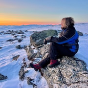 Alta : excursion d'une journée en motoneige arctique et pêche sur glace