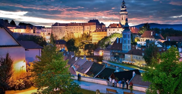 Private Day Trip to Český Krumlov & Hluboká Castle