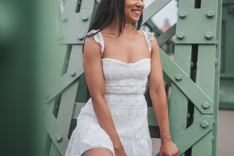 Foto di strada nelle vie più belle di Budapest