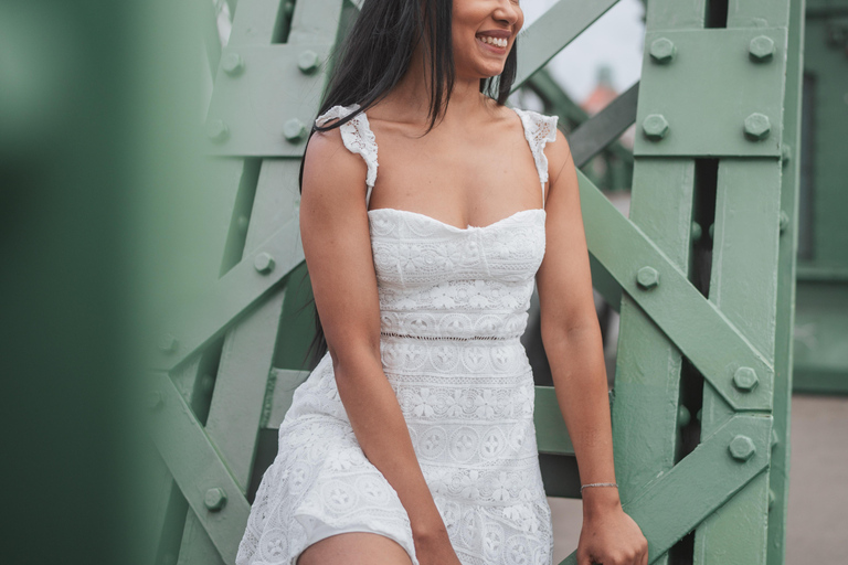 Foto di strada nelle vie più belle di Budapest