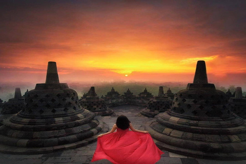 Yogyakarta; Sunrise from Borobudur Temple & Prambanan Guided Borobudur Sunrise Experience (6 Hours, No Ticket)