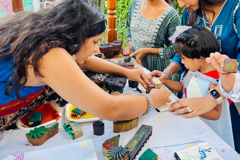 Jaipur Block Prinitng, Fabric printing, Pottery Workshop