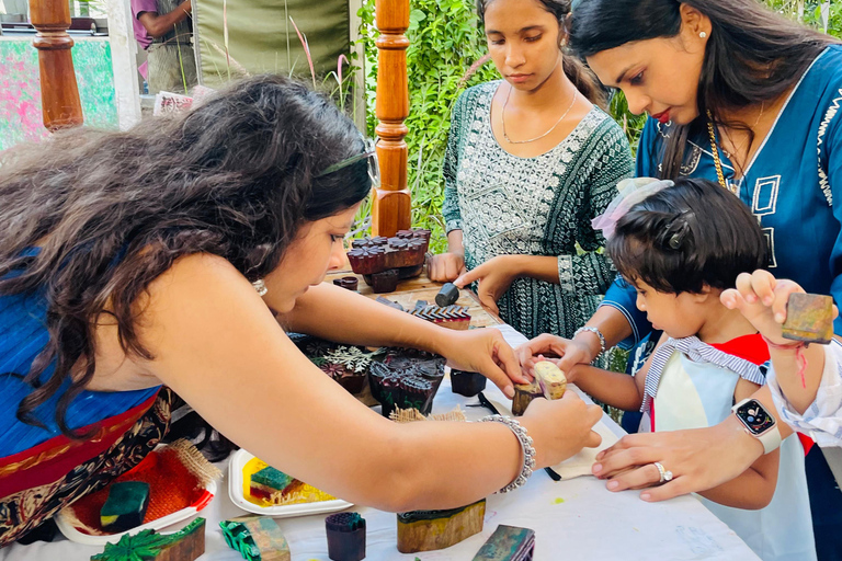 Jaipur Block Prinitng, Fabric printing, Pottery Workshop