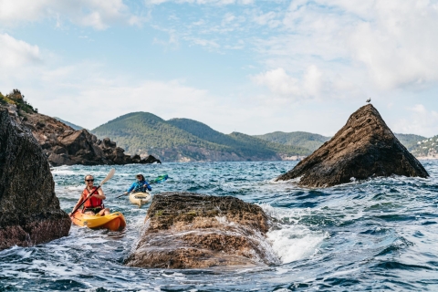Es Figueral: begeleide kajak- en snorkeltocht