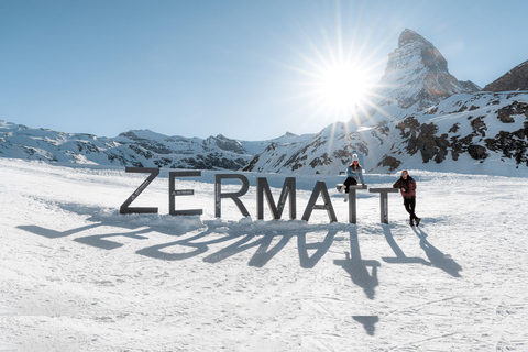 Day to Zermatt,Matterhorn and Glacier Paradise from Lausanne Zermatt Village