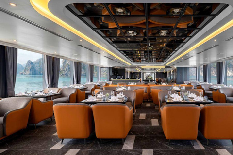 Hanoi: Premium Lan Ha Bay Day Cruise with Sunset Party Share Transfer + Cruise 1 day from Hanoi