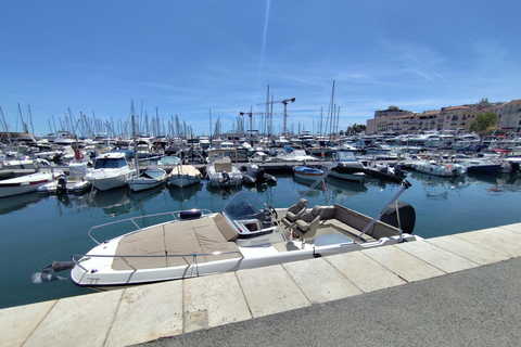 Cruise tour around the Lerins Islands with swimming, departing from Cannes
