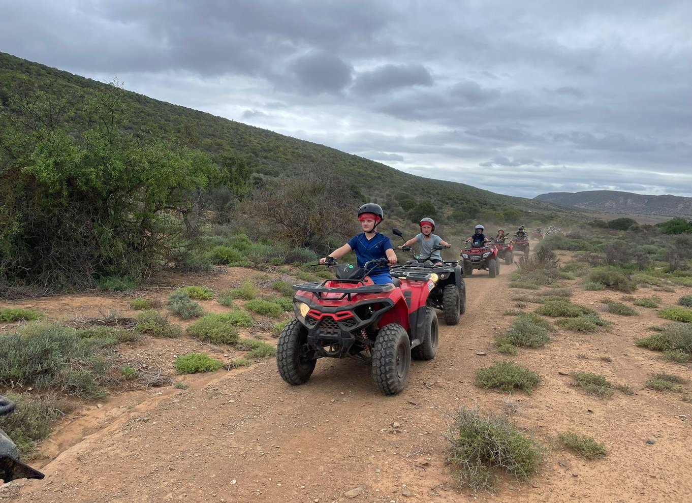 KLEIN KAROO på Oudtshoorn QUAD BIKE FUN RIDE