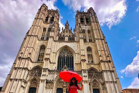 Bruxelles: Tour privato a piedi dei punti salienti della cittàTour in inglese