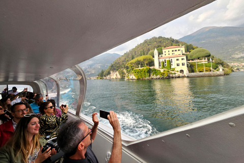 Desde Milán: tour de día completo a Como, Lugano y Bellagio