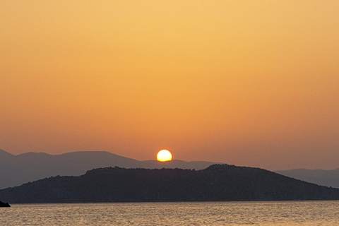 Croisière privée en catamaran sur la Riviera d'Athènes avec repas et boissonsCôte d'Athènes : Croisière privée en catamaran avec repas et boissons